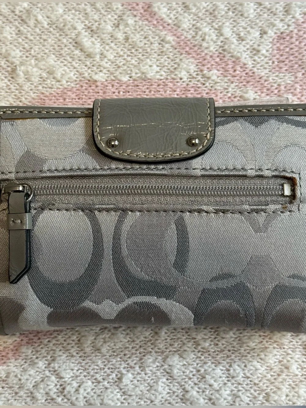 Coach Turnlock Agenda Wallet
